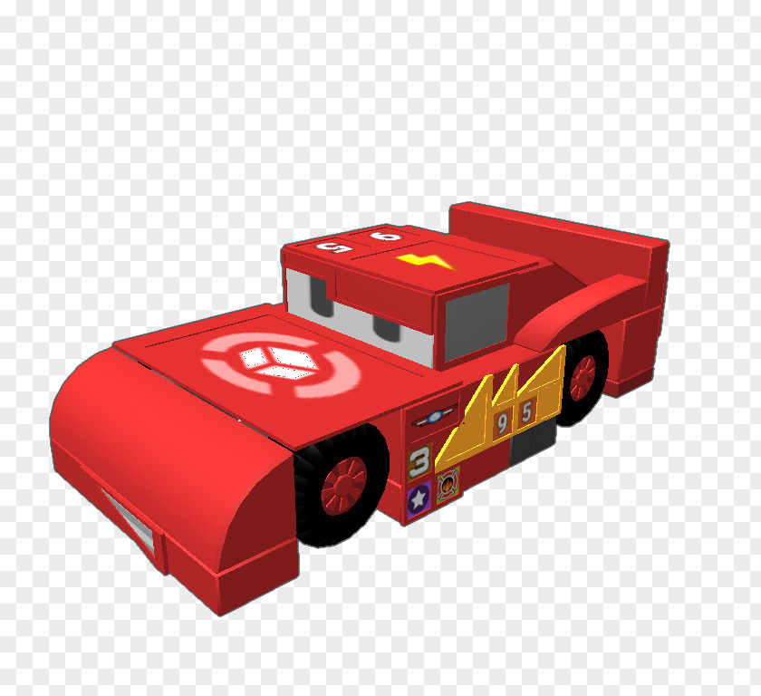 Car Cars Lightning McQueen Miss Fritter Blocksworld PNG