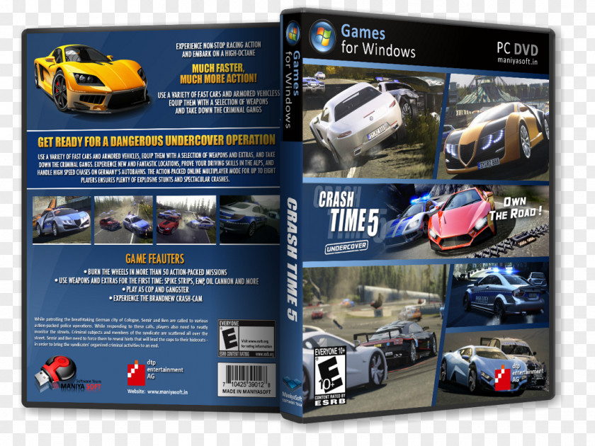 Car Need For Speed: Undercover Crash Time 4: The Syndicate PlayStation 3 Game PNG