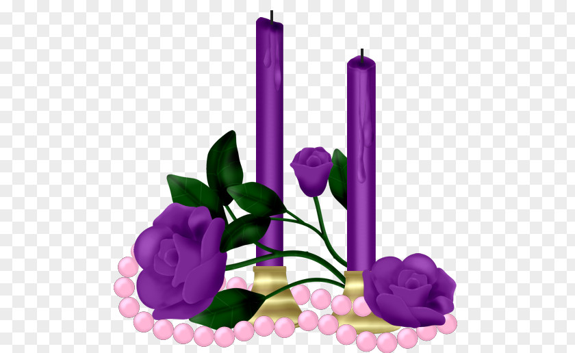 Love Element Candle Light PNG