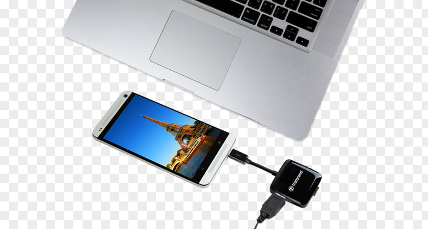 Memory Card Reader Laptop Transcend Information USB On-The-Go Flash Cards PNG