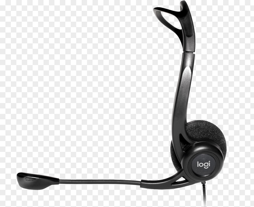 Microphone Headphones Logitech 960 USB Stereophonic Sound PNG