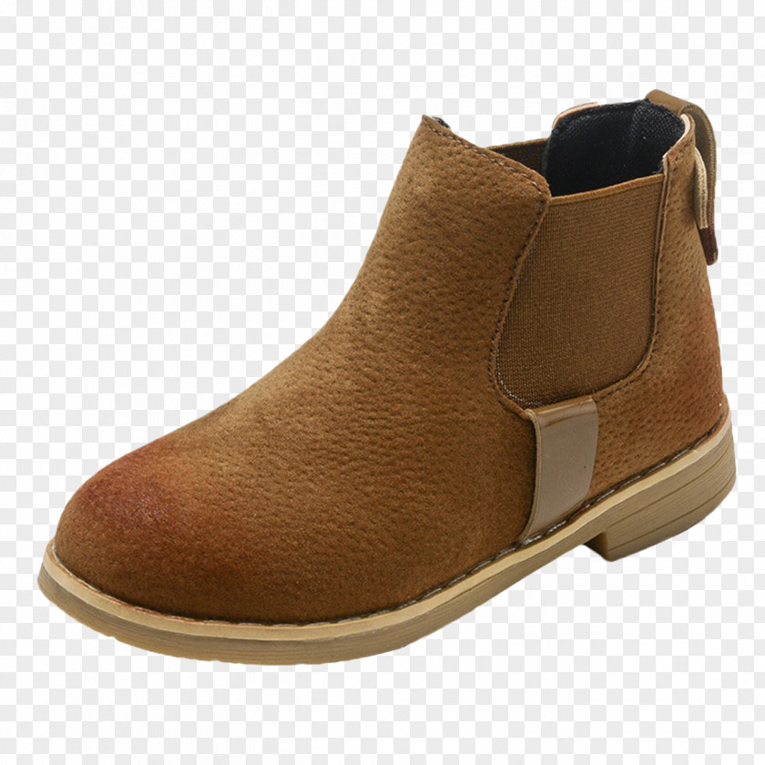 Actual Product Bare Boots Snow Boot Suede Leather Shoe PNG