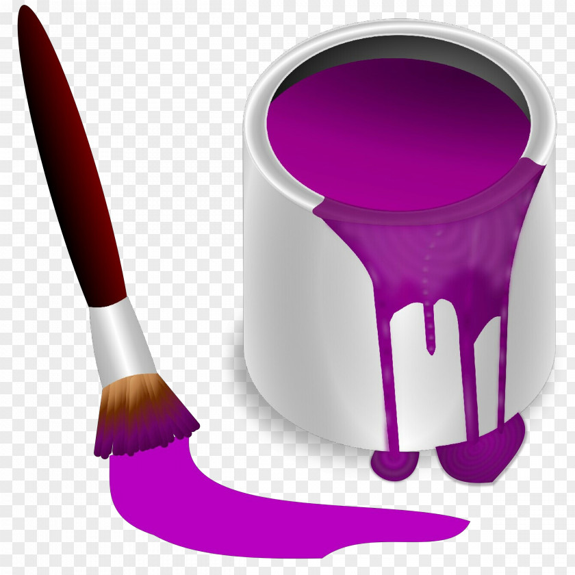 Brush Purple Violet Pink Tool PNG