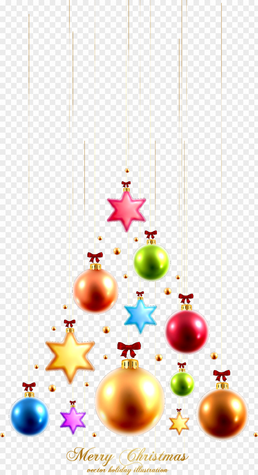 Christmas Star Decoration Ornament Santa Claus Tree PNG