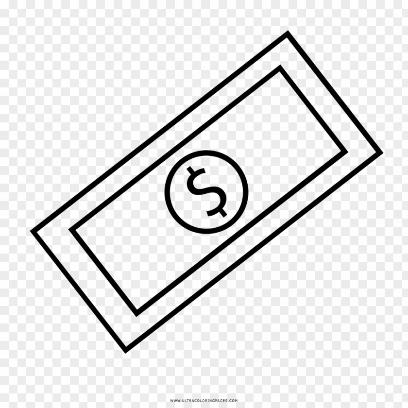 Coin Drawing Money Line Art Coloring Book PNG
