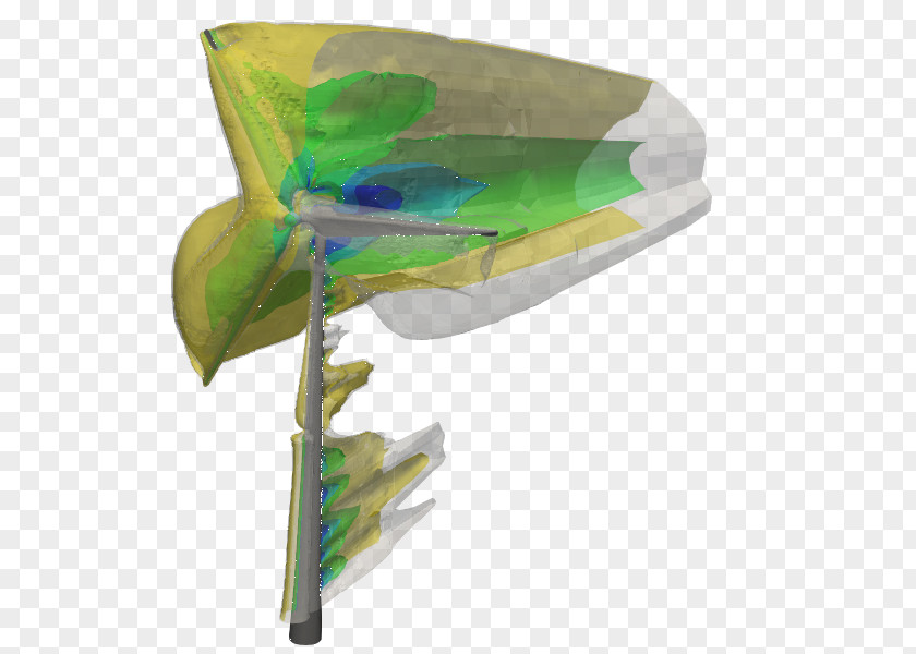 Computer SimScale Wind Farm Computational Fluid Dynamics Simulation PNG