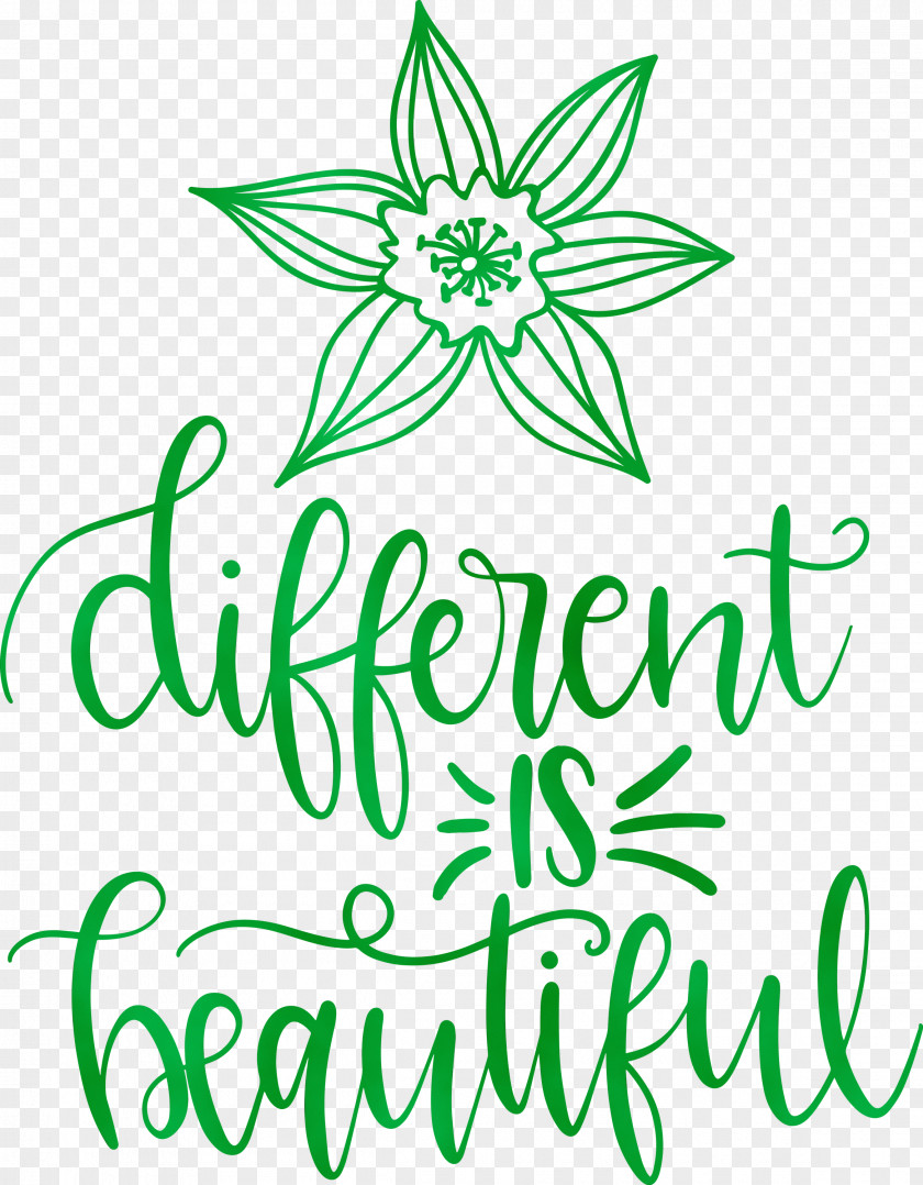 Different Is Beautiful Amazon.com Book Cricut PNG