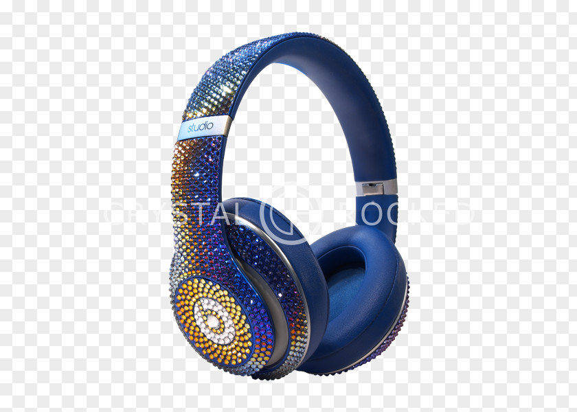 Headphones Cobalt Blue Audio PNG