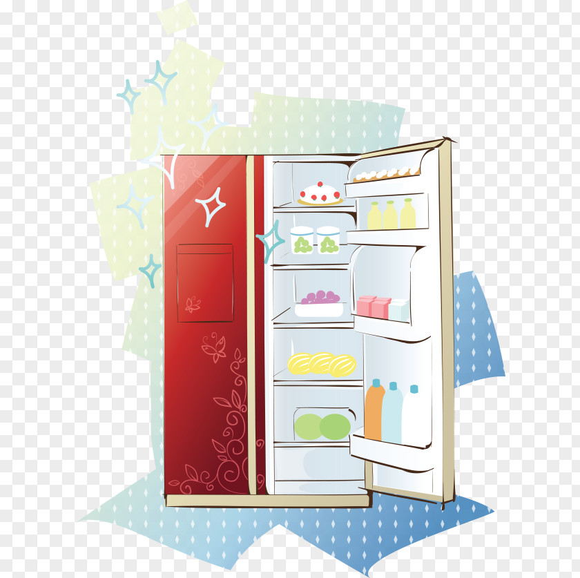 Refrigerator Home Appliance Clip Art PNG