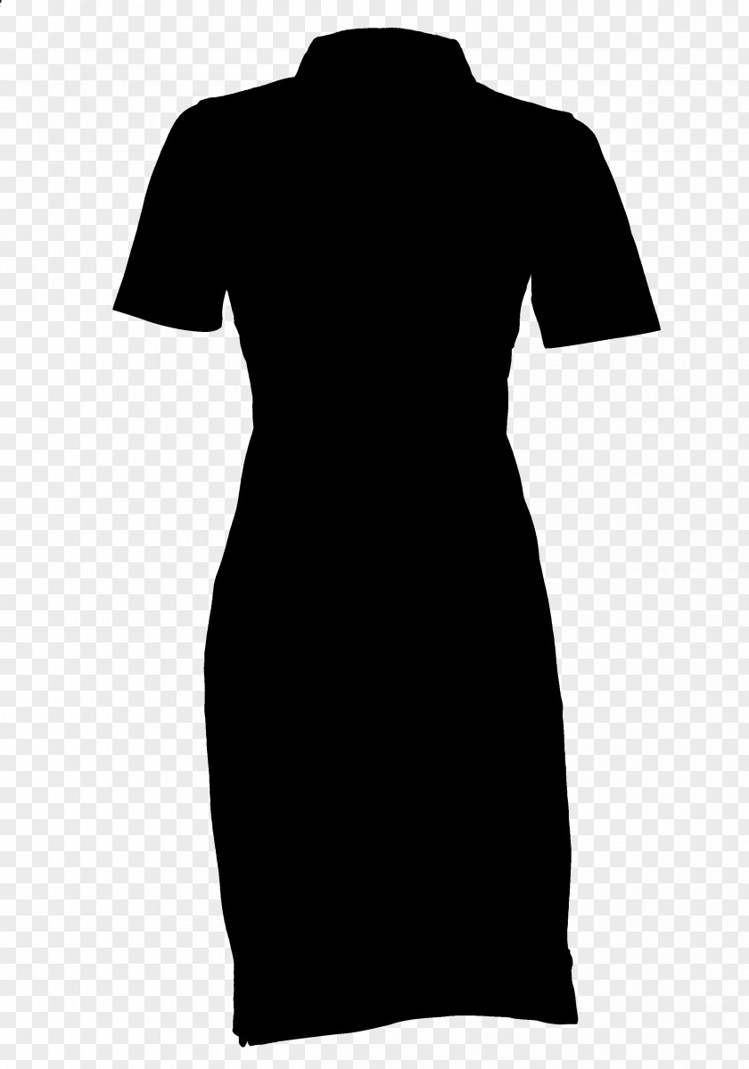T-shirt Sleeve Neckline Little Black Dress PNG