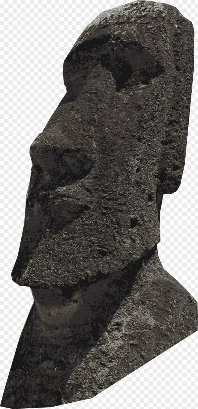 Moai Statue Island PNG