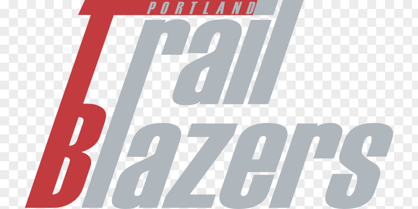 Portland Blazers Logo Brand Product Design PNG