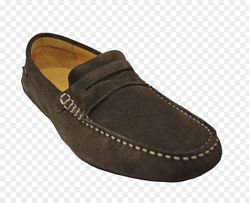 Slip-on Shoe Suede Walking PNG