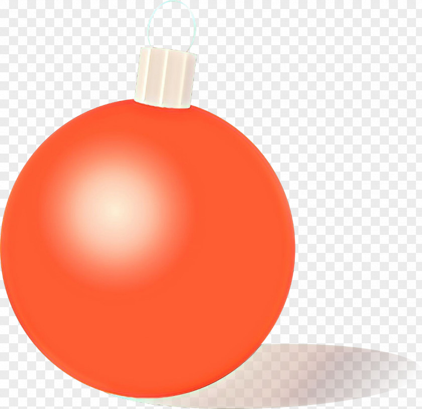 Sphere Red Christmas Ornament PNG