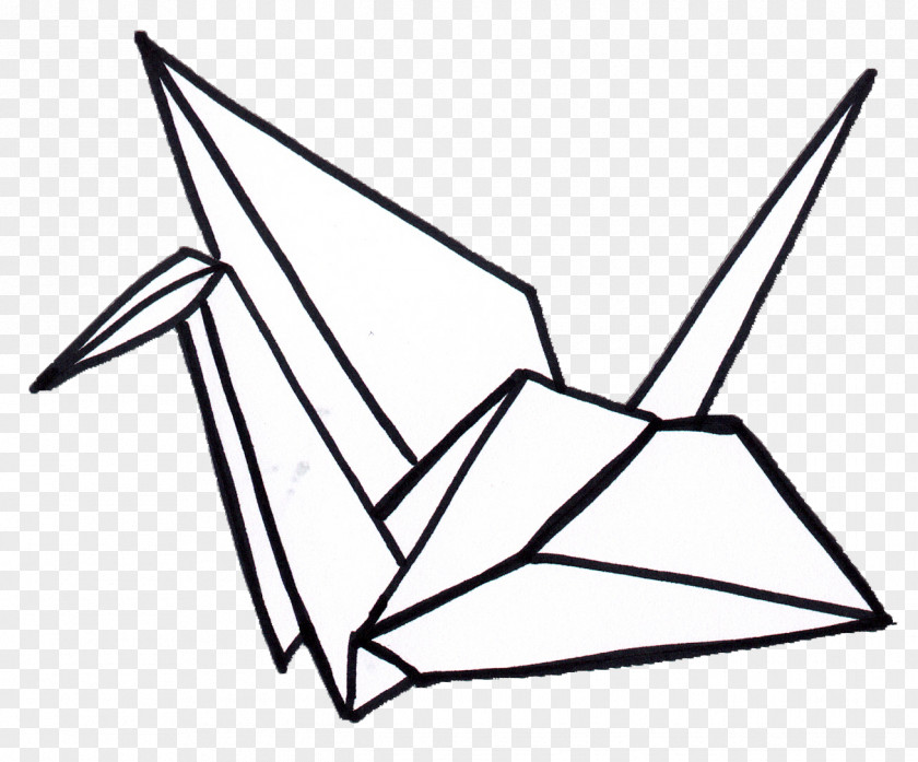 Crane Thousand Origami Cranes Paper Drawing Orizuru PNG