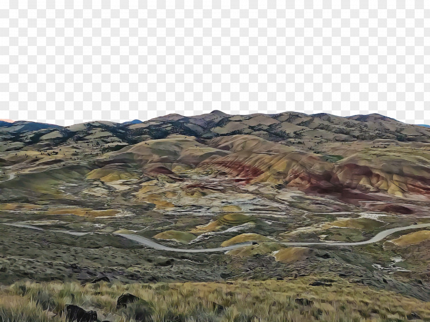 Geology Outcrop Shrubland Steppe Tundra PNG