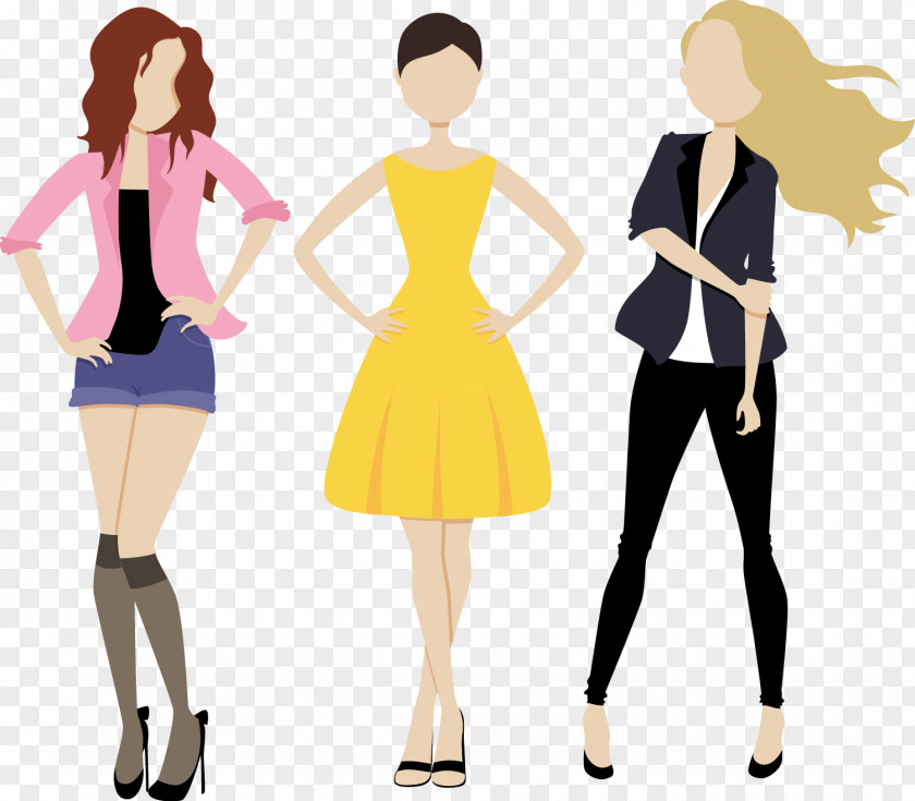 Women Vector Renderings Euclidean Download Illustration PNG