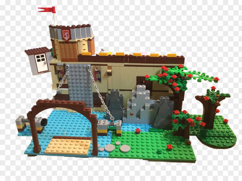 Castle In Heaven Clouds LEGO 10193 Medieval Market Village Lego Ideas Wall PNG