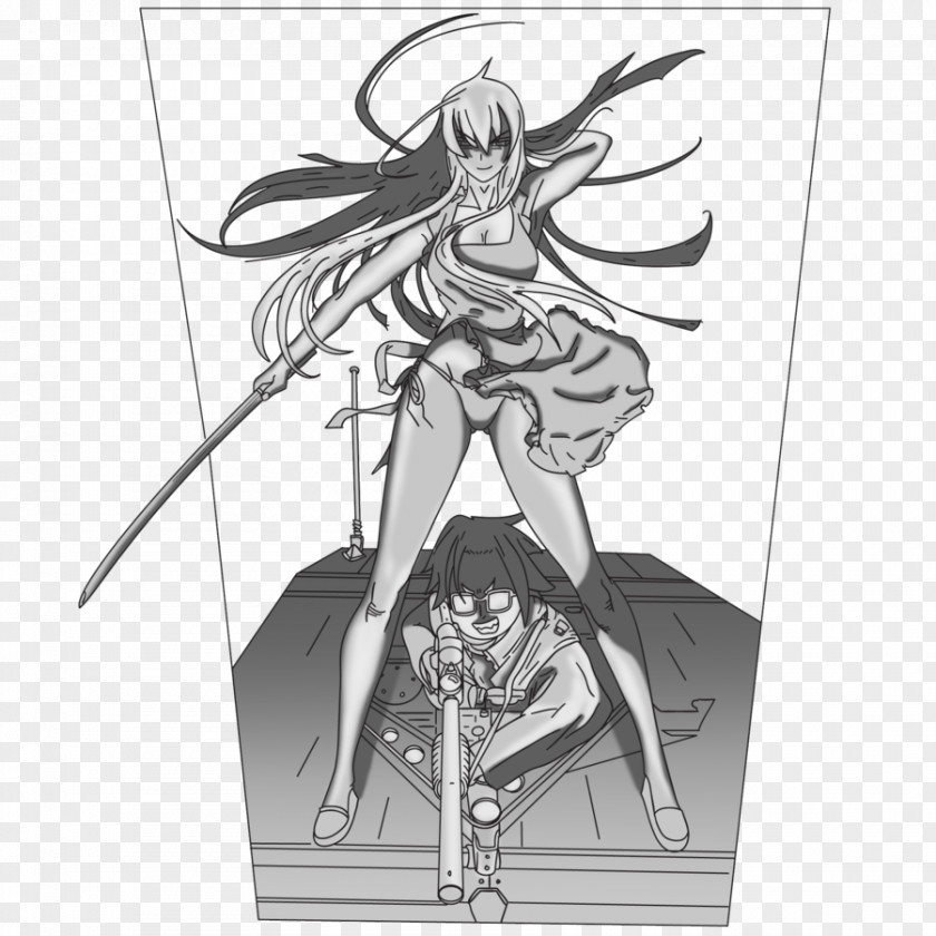 Design Visual Arts Highschool Of The Dead Sketch PNG