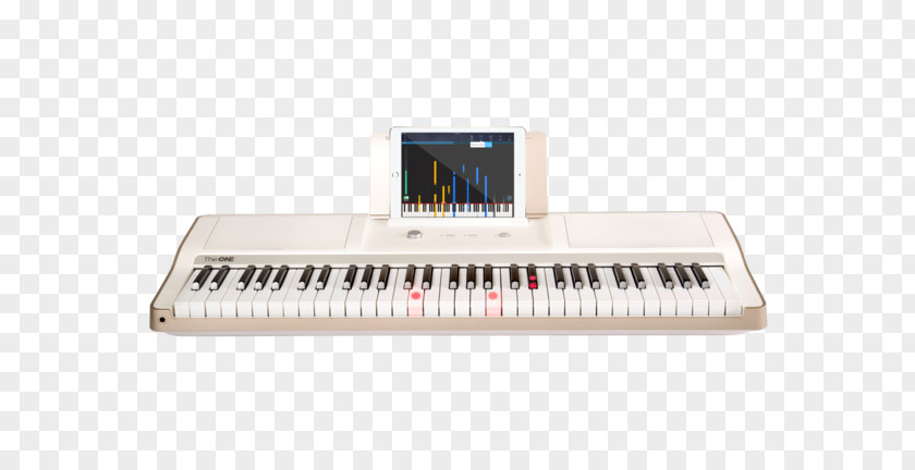 Electronic Piano The ONE Smart 61-Key Musical Keyboard Light PNG
