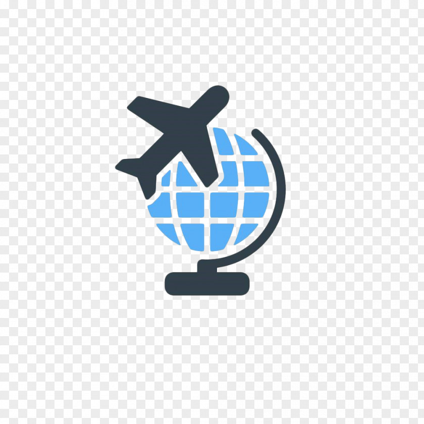 Globe Aircraft Icon Airplane PNG