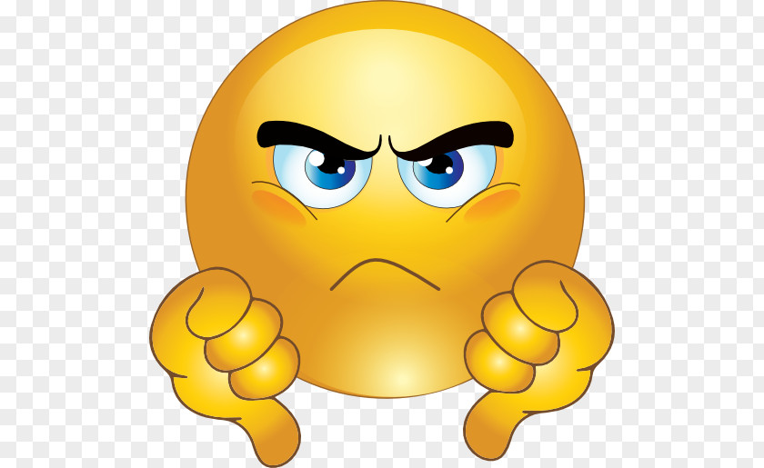Grumpy Face Cliparts Thumb Signal Smiley Emoticon Clip Art PNG