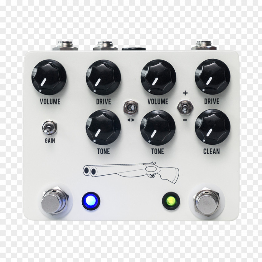 JHS Pedals Double Barrel Effects Processors & Distortion Moonshine Overdrive Morning Glory V4 PNG
