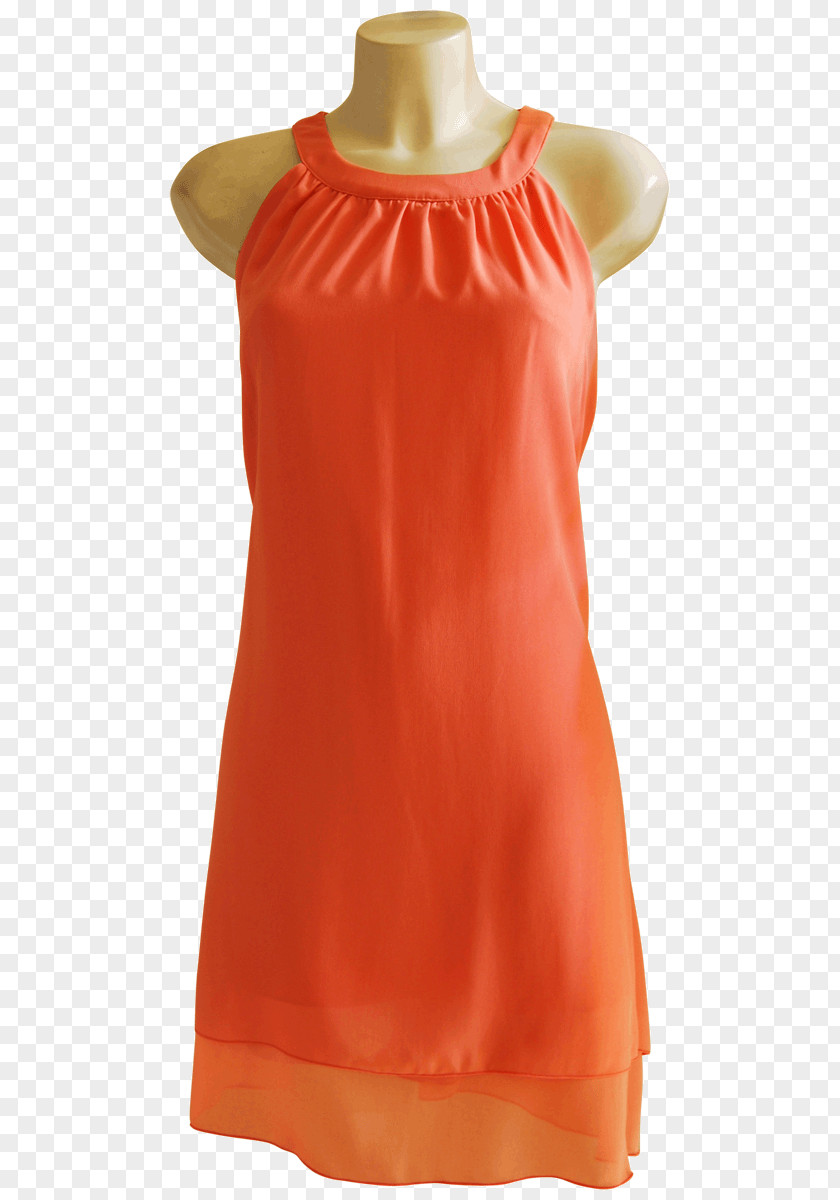 Lace Strip Neck Dress PNG