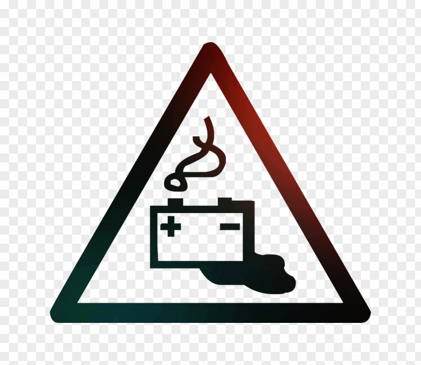 Battery Charger Warning Sign Hazard Symbol PNG