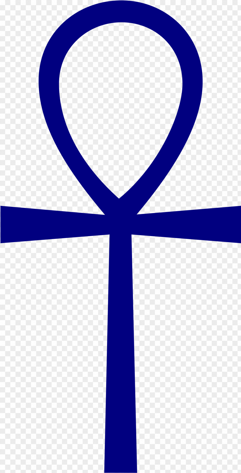 Blue Electric Christian Cross PNG