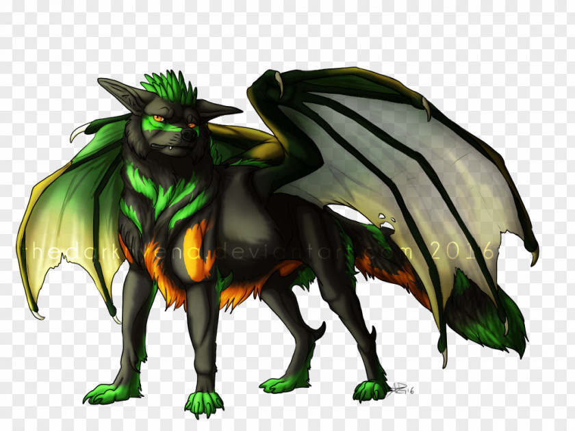 Hyena Dragon Legendary Creature Organism Character Fiction PNG