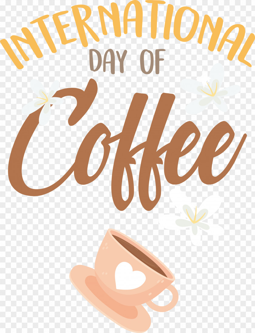 Logo Calligraphy Line Text Cup PNG