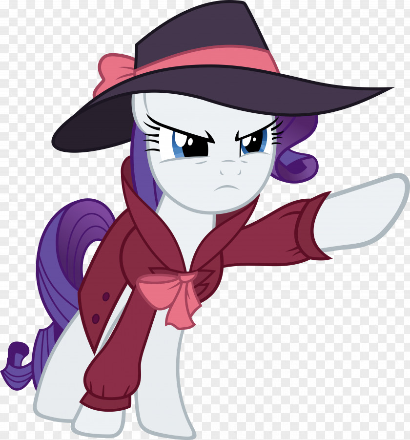 My Little Pony Rarity Horse Detective PNG
