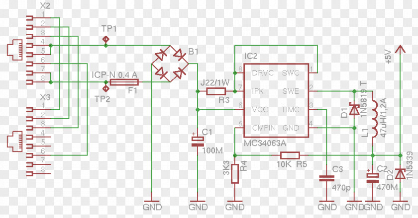 Passive Circuit Component Line Angle PNG