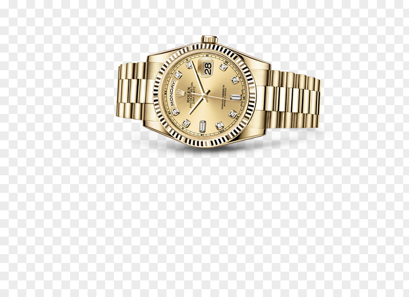 Rolex Datejust Day-Date Automatic Watch PNG