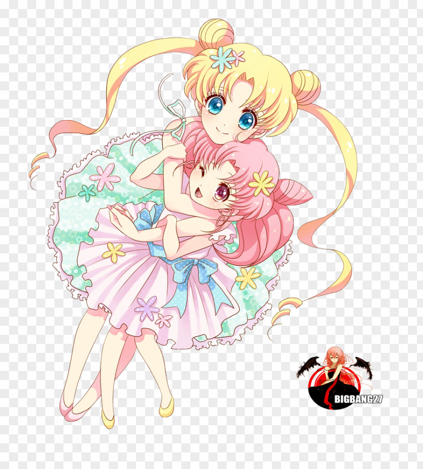 Sailor Moon Chibiusa Tuxedo Mask Jupiter Pluto PNG