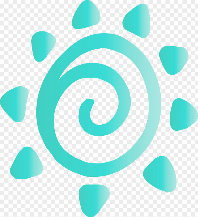 Turquoise Line M Computer Meter PNG