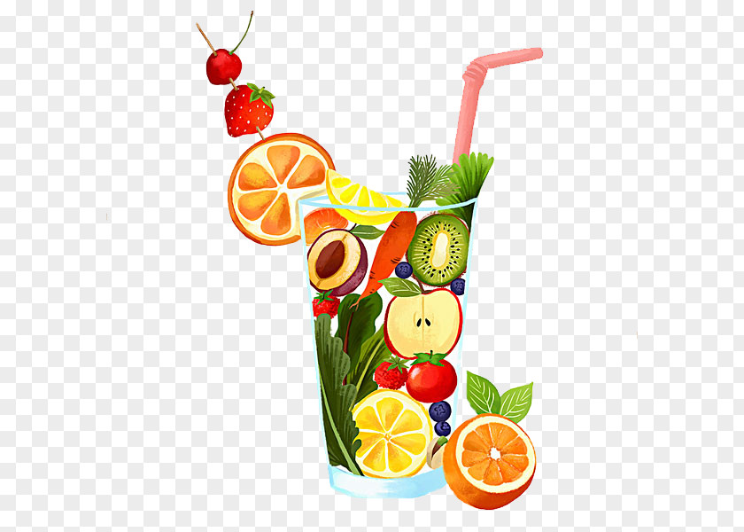A Glass Of Juice Fruit Orange PNG