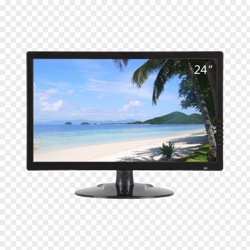 Computer Monitors 1080p LED-backlit LCD Light-emitting Diode LED Display PNG
