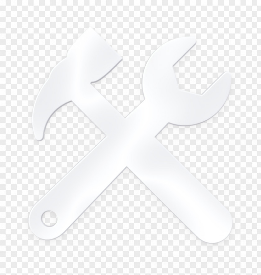 Number Sign Hammer Icon Tools Cross Settings Symbol For Interface Science And Technology PNG