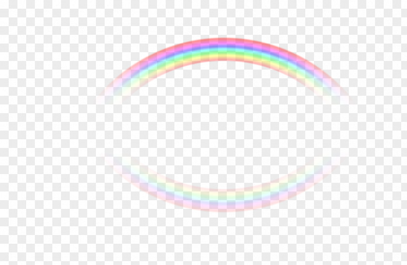 Rainbow Circle Pink Pattern PNG