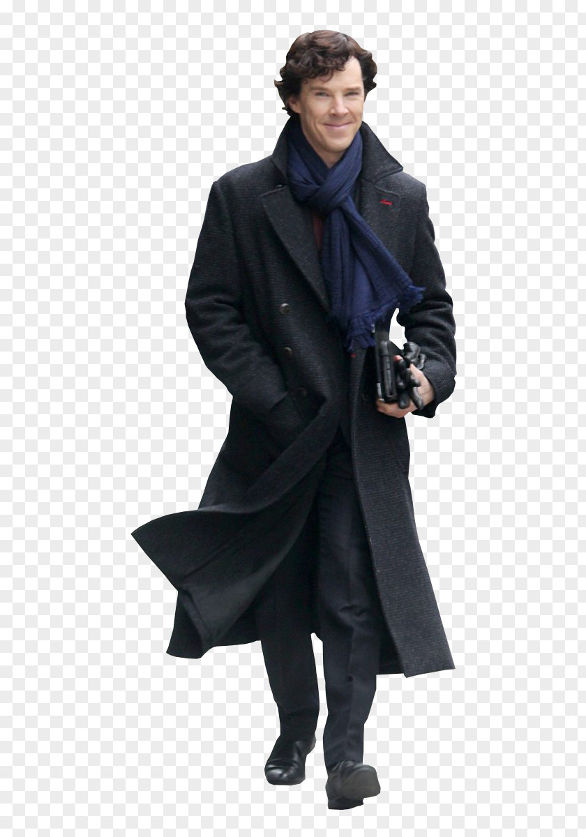 Sherlock Overcoat Benedict Cumberbatch Clothing PNG