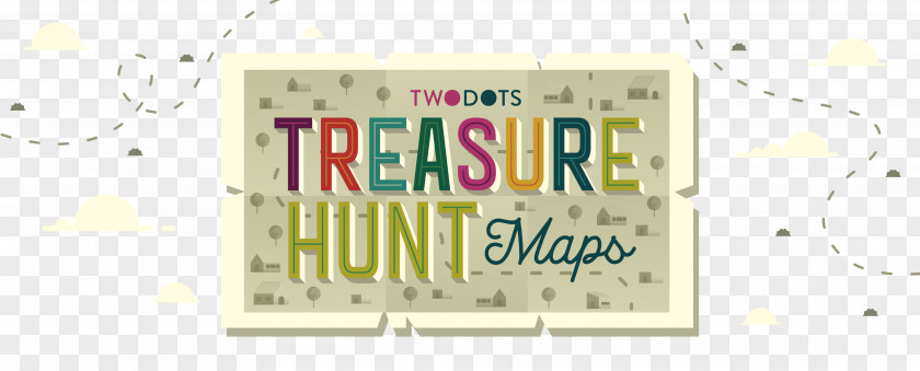 Treasure Map Graphic Design Two Dots Behance PNG
