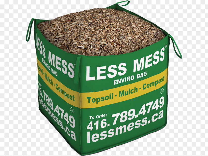 Bag Of Chips Topsoil Garden Compost Mulch PNG
