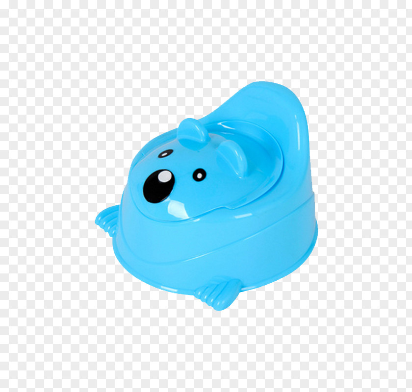 Blue Toilet Training PNG