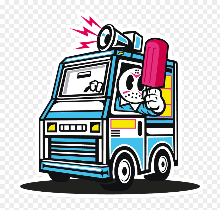 Car Ice Cream Van Truck PNG