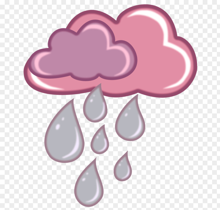 Cloud Rain Cartoon PNG