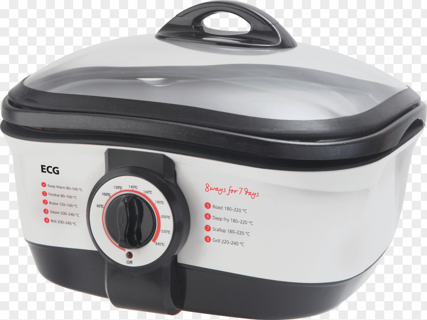 Electric Cooking Pot Roast Multicooker Cookware ECG MH 158 Frying PNG