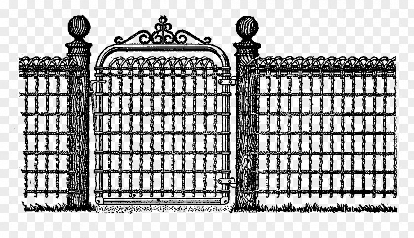 Fancy Gate File Fence Clip Art PNG