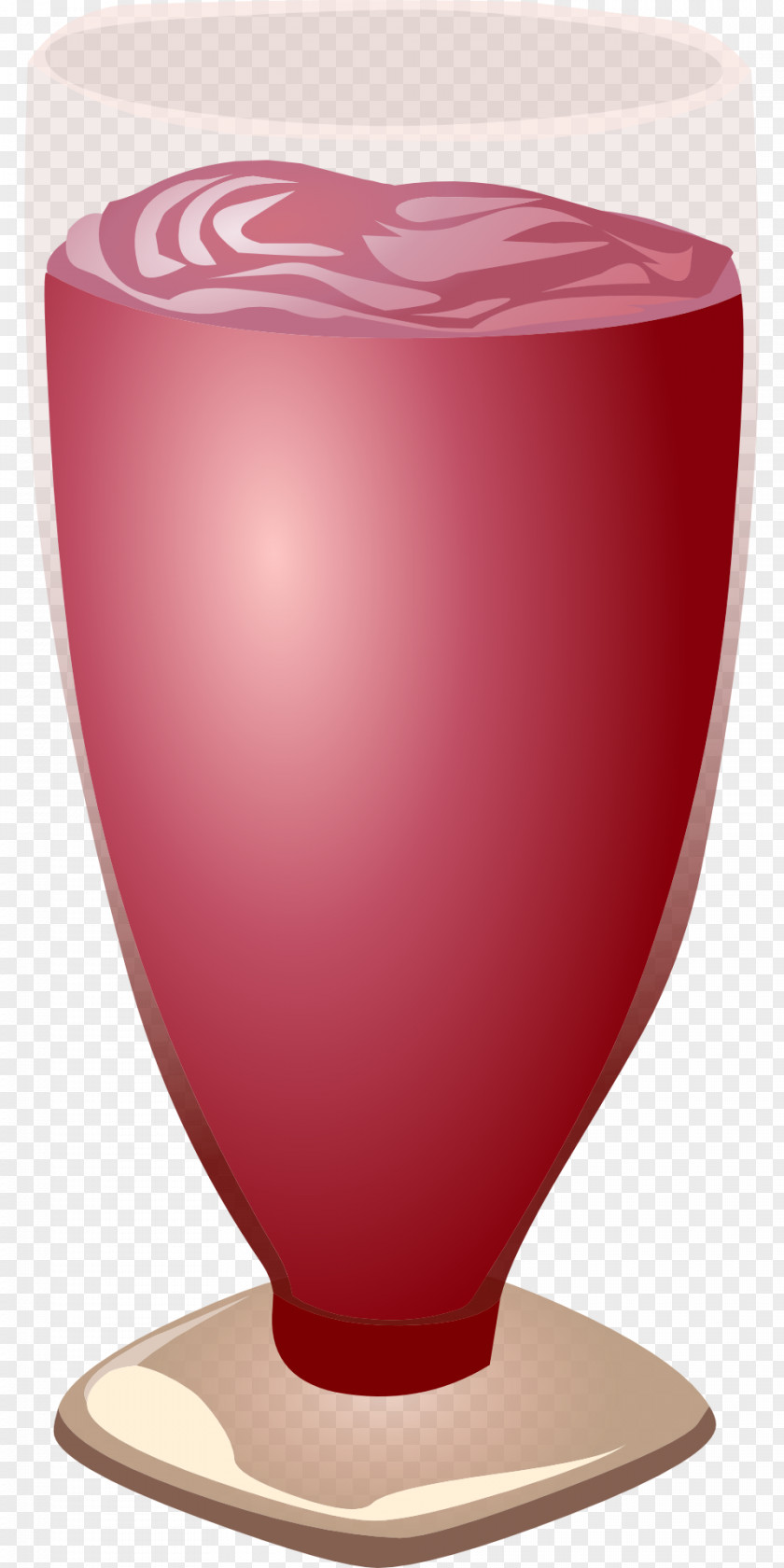 Floating Red Juice Smoothie Milkshake Clip Art PNG
